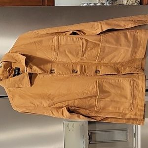 Quince Womans Chore Jacket in Golden Brown